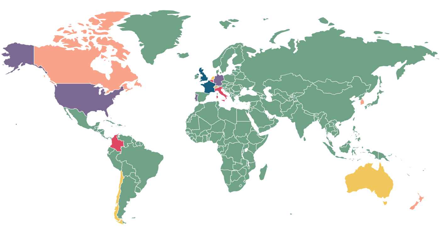 Climate change litigation an interactive map